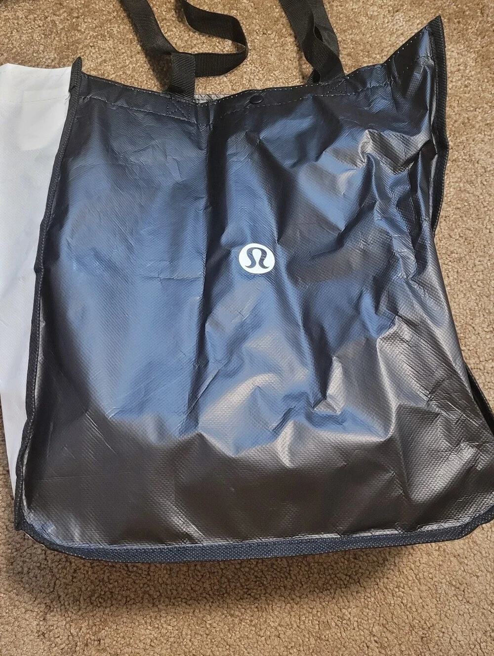 Lululemon Athletica Black ReusableTote Bag